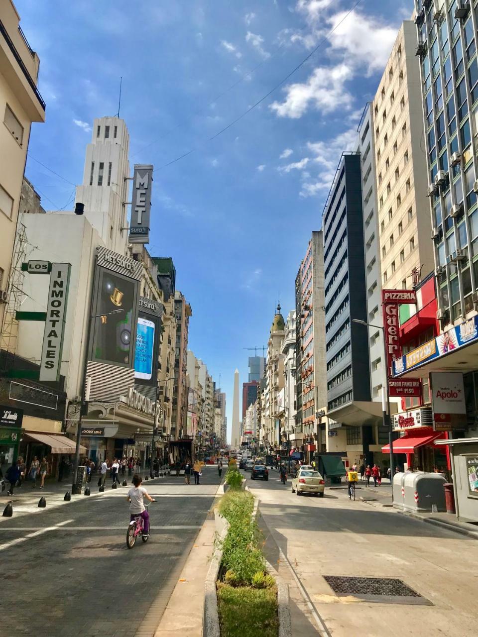 Estilo Y Comodidad En Av Corrientes, Departamento Con Estacionamiento Para Autos Buenos Aires Exteriér fotografie