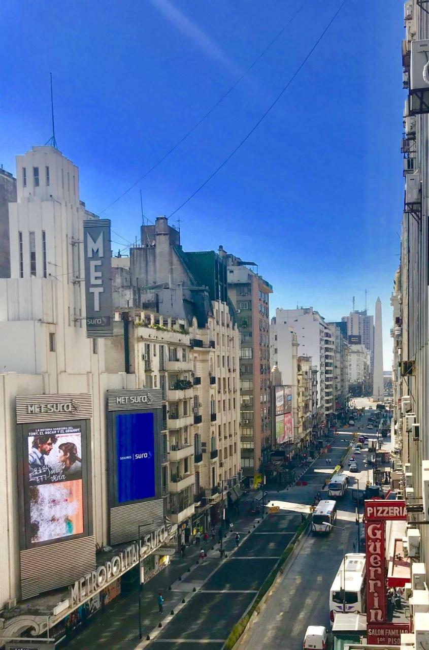 Estilo Y Comodidad En Av Corrientes, Departamento Con Estacionamiento Para Autos Buenos Aires Exteriér fotografie